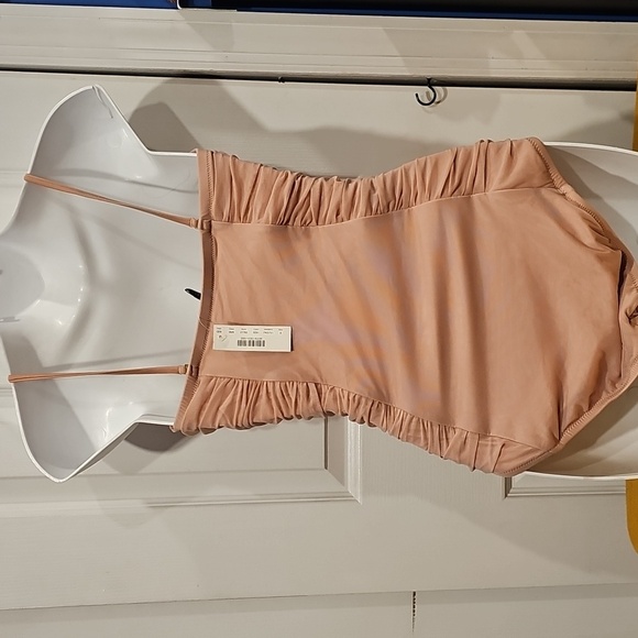 J Crew Pink Tulle One Piece Bathing Suit Sz 8 NWT - Picture 3 of 7